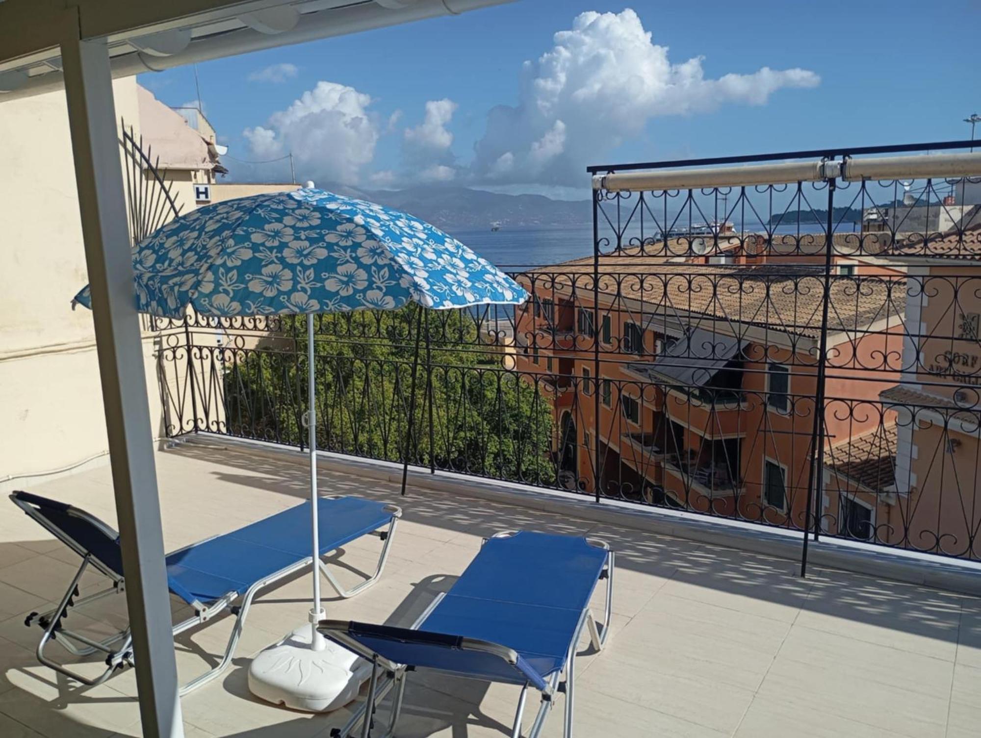 Апартаменты Kiki'S Penthouse Corfu  Экстерьер фото